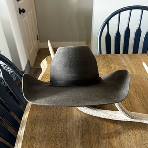 Gray Women's BURNS Cowboy Hat